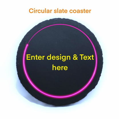 Customizable Stone Coasters